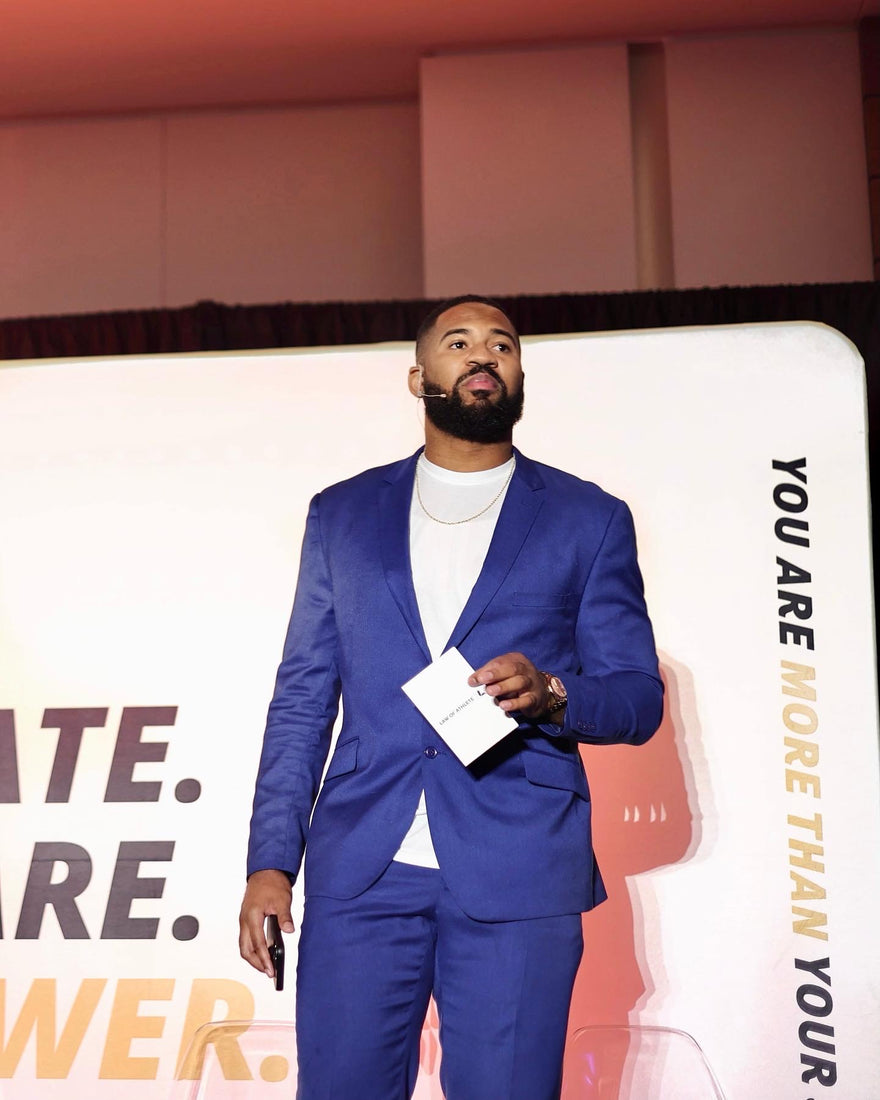 Deonte Holden Highlights "The 12 Laws of Athlete" at the Athletes Unite Conference in Atlanta