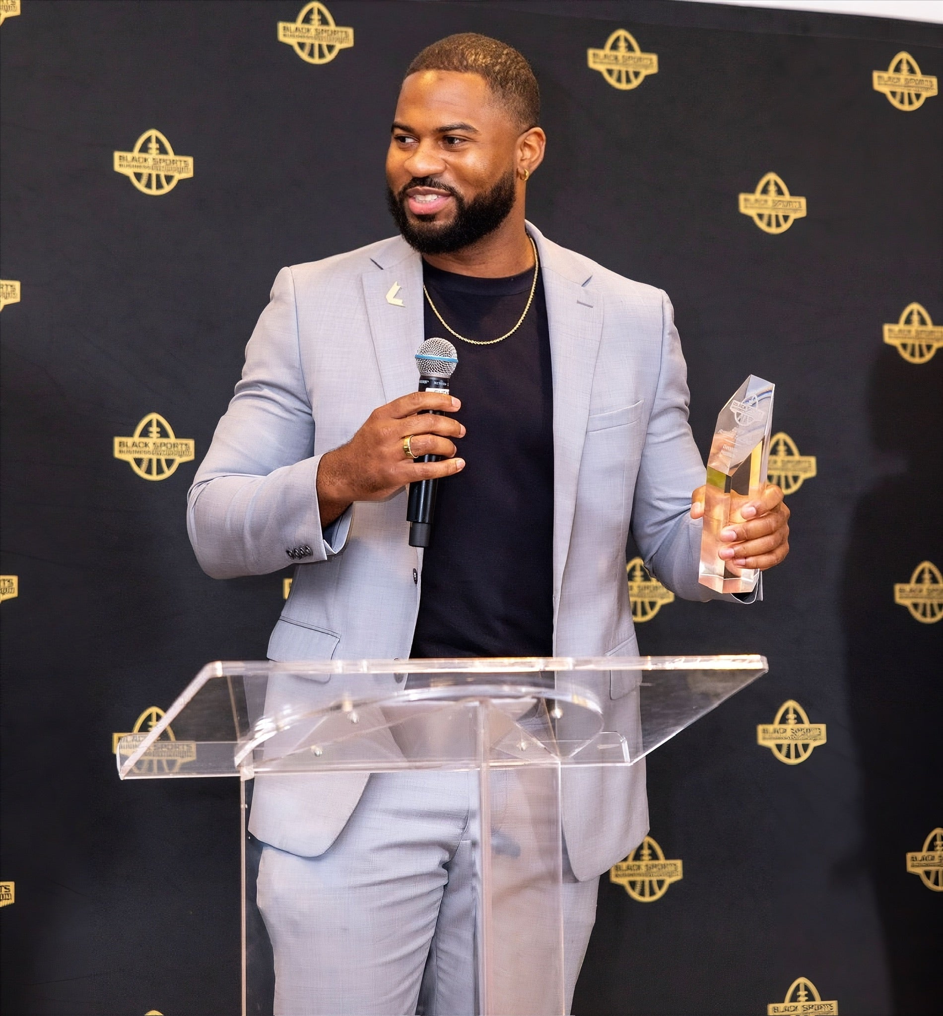 Deonte Holden Named “Rising Talent” at the Black Sports Business Symposium