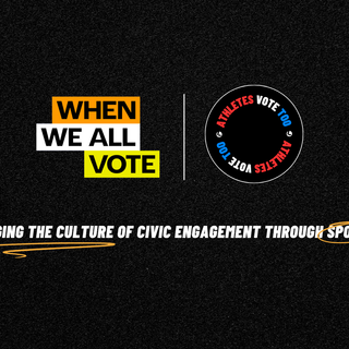 Law of Athlete Partners with When We All Vote to Drive Civic Engagement