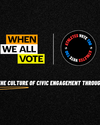 Law of Athlete Partners with When We All Vote to Drive Civic Engagement