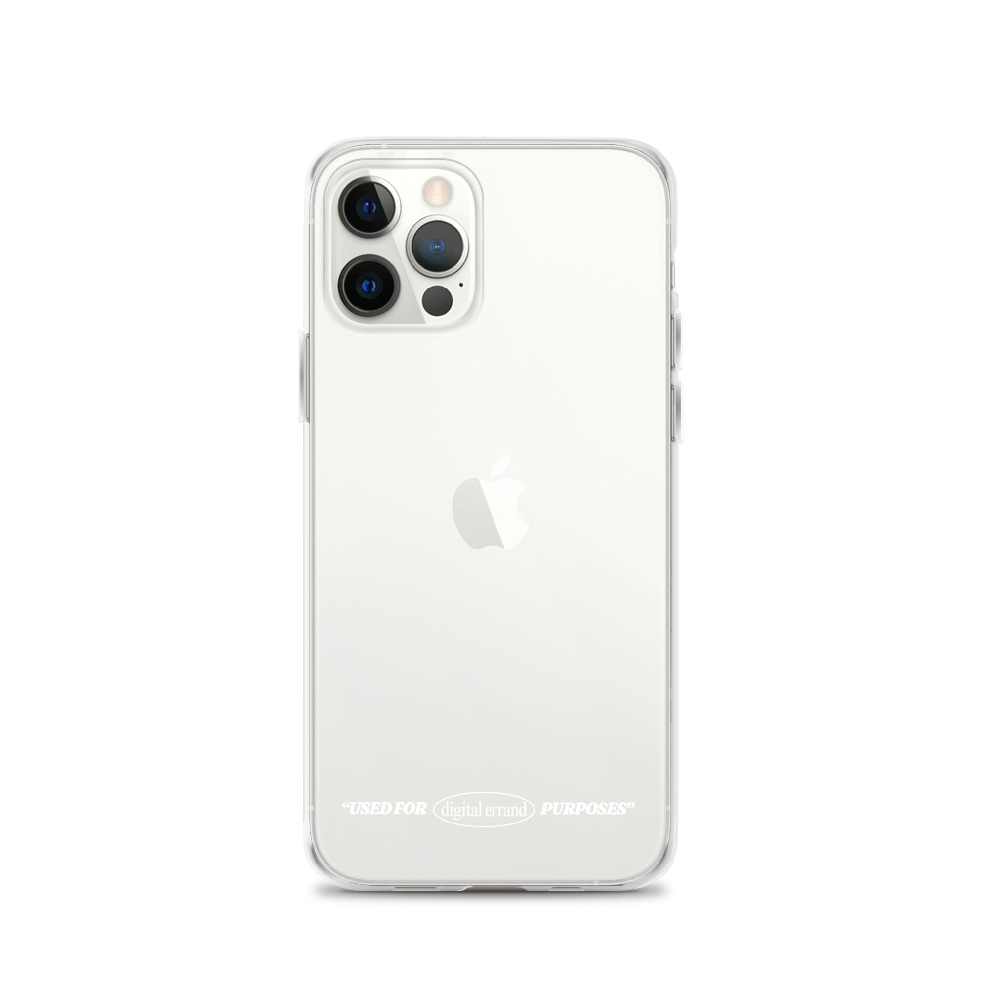 Used For Digital Errand Purposes Clear iPhone® Case