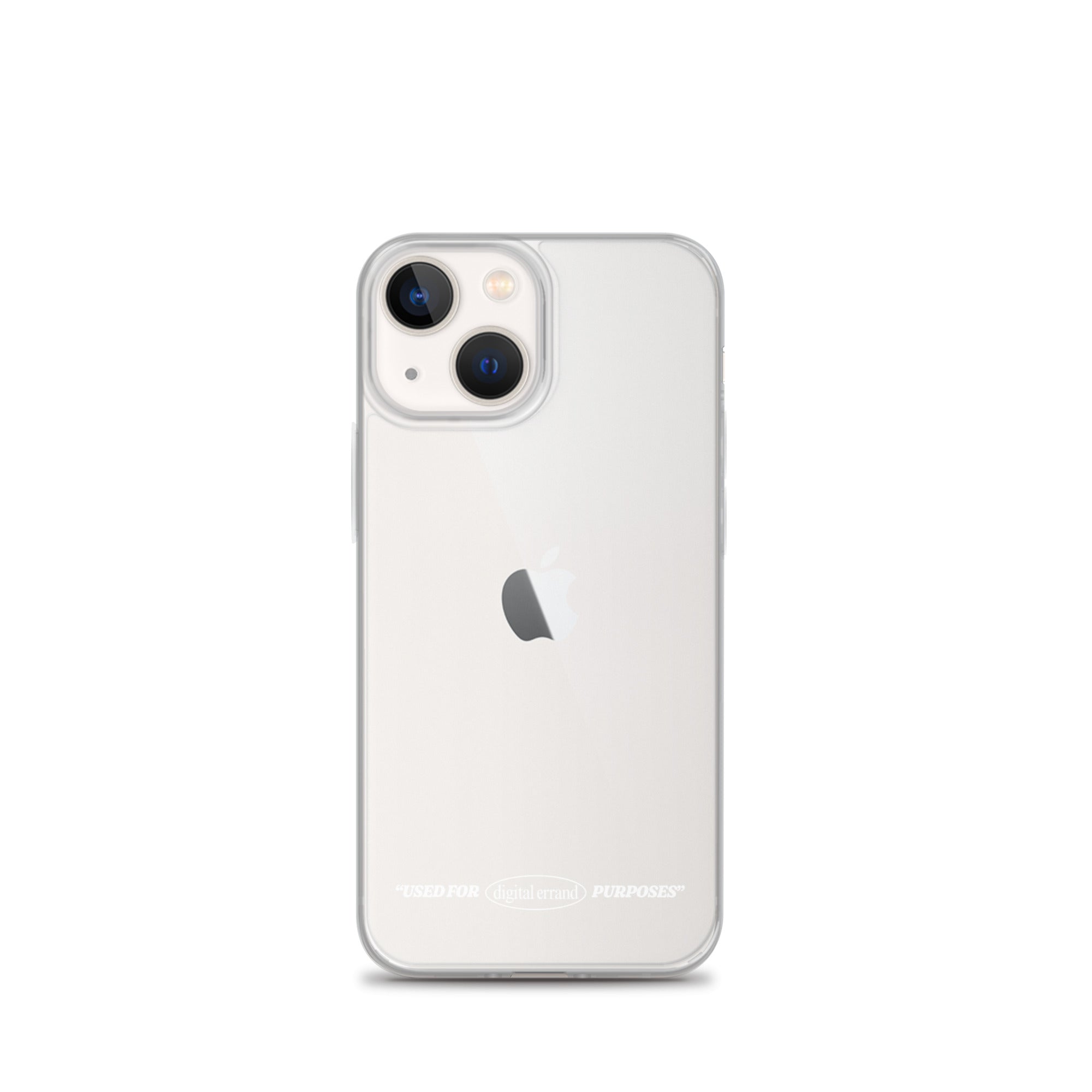 Used For Digital Errand Purposes Clear iPhone® Case