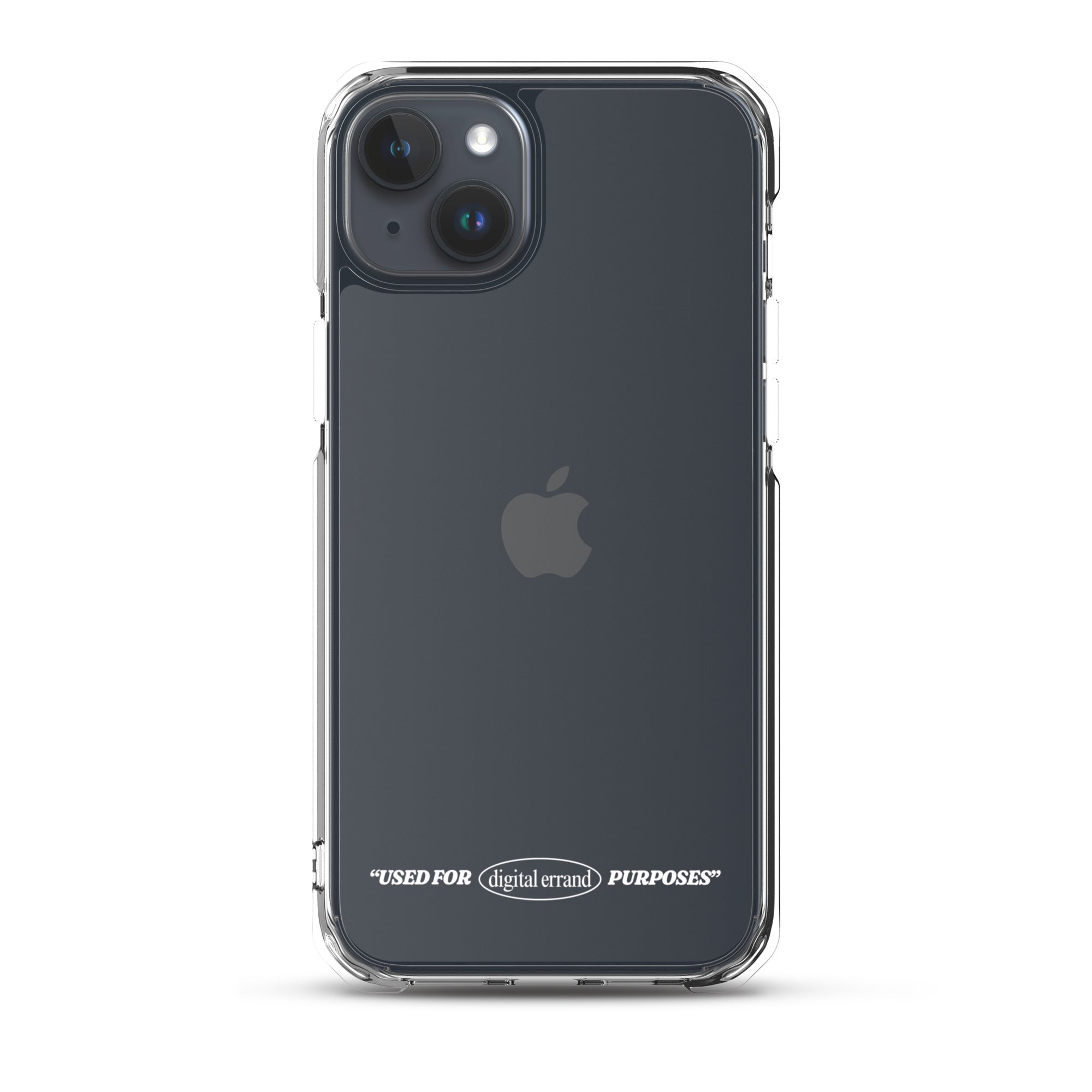 Used For Digital Errand Purposes Clear iPhone® Case